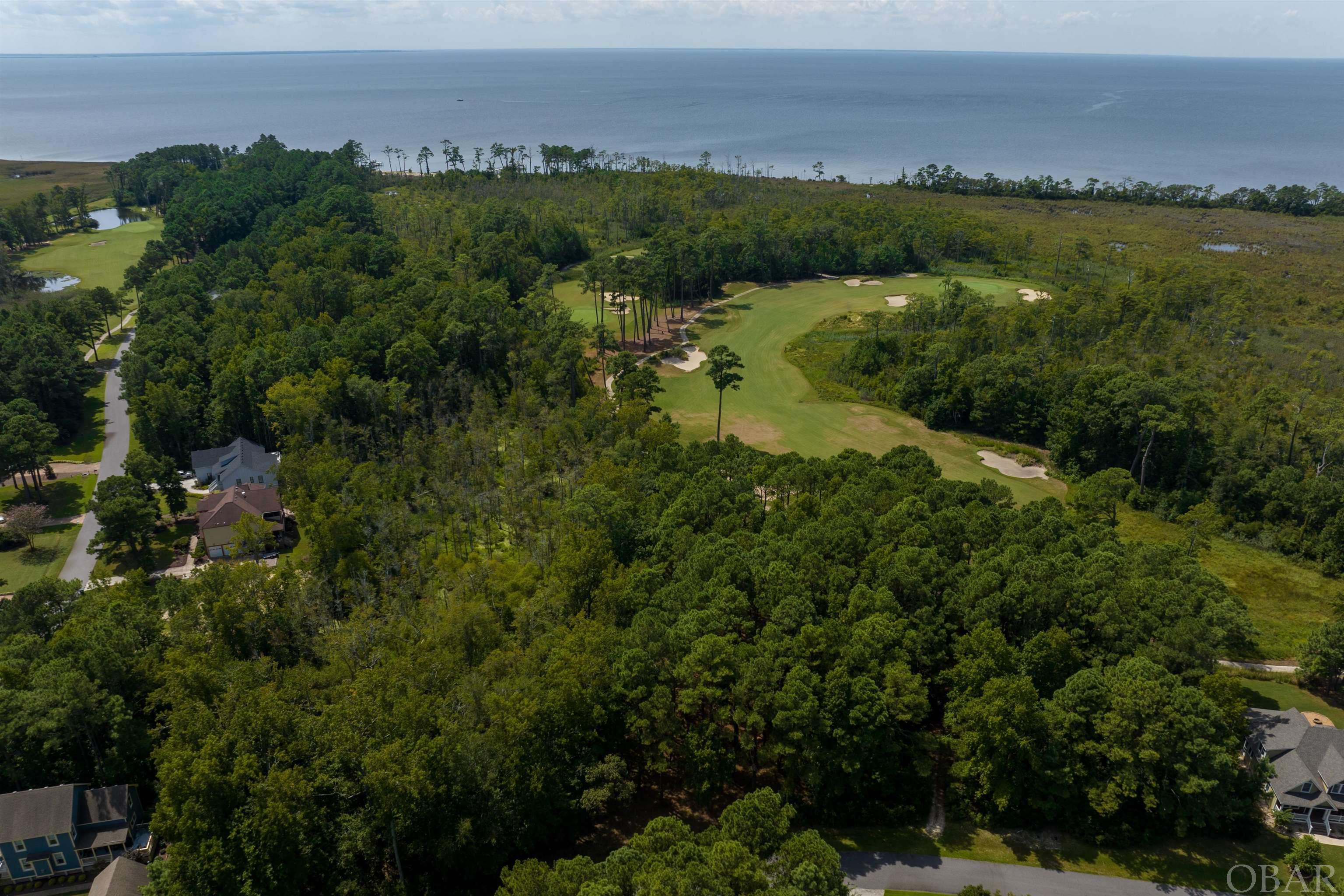 Aerial View with Sound in the distance.